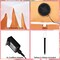 Costway 6Ft Long Inflatable Santa Claus Flying Airplane Blow Up Christmas Decoration